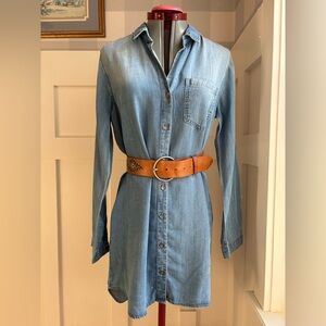 Cloth & Stone Blue Denim Dress Size Medium